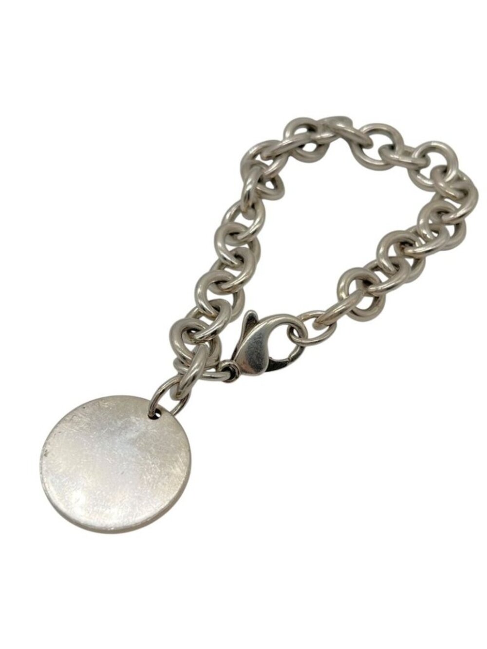 Tiffany & Co Bracelet Silver Round Tag - Picture 2 of 5